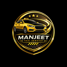 MANJEET TAXI SERVICE Logo